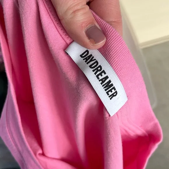 Daydreamer free people exploded waves graphic tee one size pink - Picture 4 of 4